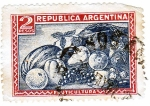 Stamps Argentina -  Fruticultura