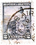 Stamps : America : Argentina :  Mujer
