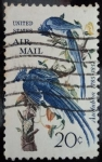 Stamps United States -  John James Audubon (1785-1851)