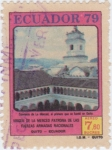 Stamps Ecuador -  Virgen de la Merced Patrona de las Fuerzas Armadas Nacionales