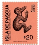 Stamps Chile -  Isla de Pascua