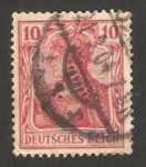Stamps Germany -  militar