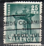 Stamps Spain -  Dañado
