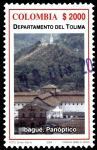 Stamps Colombia -  EMISIÓN POSTAL SERIES DEPARTAMENTOS DE COLOMBIA - TOLIMA