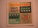 Stamps Spain -  caja de ahorros de manresa