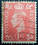 Stamps United Kingdom -  King George VI