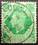 Stamps United Kingdom -  King George VI
