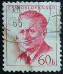 Stamps Czechoslovakia -  Antoní Novotný (1904-1975)