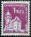 Stamps Czechoslovakia -  Smolenice Zámek