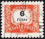 Stamps Hungary -  Cifras