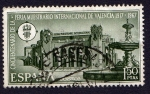 Stamps : Europe : Spain :  CINCUENTENARIO DE LA FERIA INTERNACIONAL DE VALENCIA 1917-1967