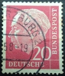Stamps Germany -  Theodor Heuss (1884-1963)