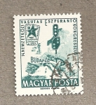 Stamps Hungary -  Congreso Esperanto en Budapest