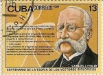 Stamps Cuba -  Carlos J. FInlay