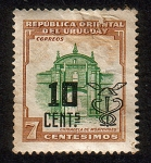 Stamps Uruguay -  Ciudadela de Montevideo