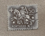 Stamps Portugal -  Guerrero a caballo