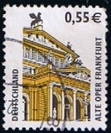 Stamps Germany -  Alte oper Frankfurt