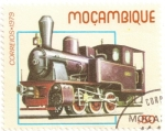 Stamps Mozambique -  Locomotora