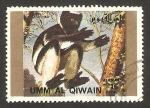 Stamps United Arab Emirates -  umm al qiwain - fauna