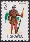 Stamps Spain -  UNIFORMES MILITARES