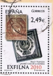 Stamps Spain -   Edifil  4606  Exfilna  2010.  