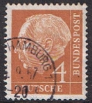 Stamps Germany -  THEODOR HEUSS