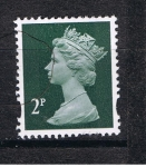 Stamps United Kingdom -  Isabel II