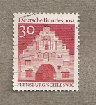 Stamps Germany -  Flensburg en Schleswig