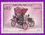 Stamps Monaco -  Fiat - 1901