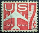 Stamps United States -  U.S. Air Mail