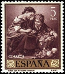 Stamps : Europe : Spain :  Bartolomé Esteban Murillo