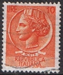 Stamps Italy -  MONEDA SIRACUSANA