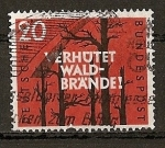 Stamps Germany -  Lucha contra los incendios forestales.