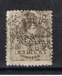 Stamps Spain -  Edifil  267   Alfonso XIII   