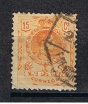 Stamps Spain -  Edifil  271  Alfonso  XIII  