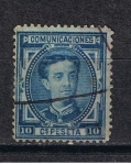 Stamps Europe - Spain -  Edifil  175  Corona Real y Alfonso XII.  