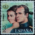 Stamps : Europe : Spain :  Rey Juan Carlos I y Reina Sofía