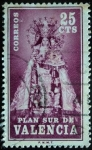 Stamps : Europe : Spain :  Plan Sur de Valencia / Virgen de los Desamparados