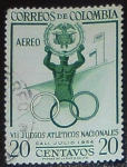 Stamps : America : Colombia :  VII Juegos atleticos nacionales