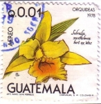 Stamps Guatemala -  Orquídeas