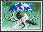 Stamps United Kingdom -  NAVIDAD. EL MUNDO EN PAZ