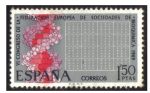Stamps Spain -  (1920) VI Congreso Europeo de Bioquímica