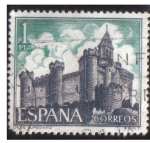Stamps Spain -  (1927) Castillos de España. Cº de Turégano (Segovia)
