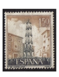 Stamps Spain -  (1804) Serie Turística.  Castellers