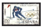 Stamps Spain -  (1851) X Juegos Olímpicos Grenoble 1968