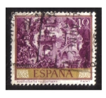 Stamps : Europe : Spain :  (1711) Pintores. Jose Mª Sert (Evocación de Toledo)
