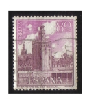 Stamps : Europe : Spain :  (1730) Serie Turística. Paisajes y Monumentos. Torre del Oro (Sevilla)