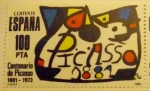 Stamps : Europe : Spain :  Centenario de Picasso