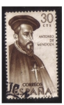 Stamps : Europe : Spain :  (1750) Forjadores de América. Antonio de Mendoza