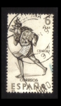 Stamps : Europe : Spain :  (1757) Forjadores de América. El Chasqui